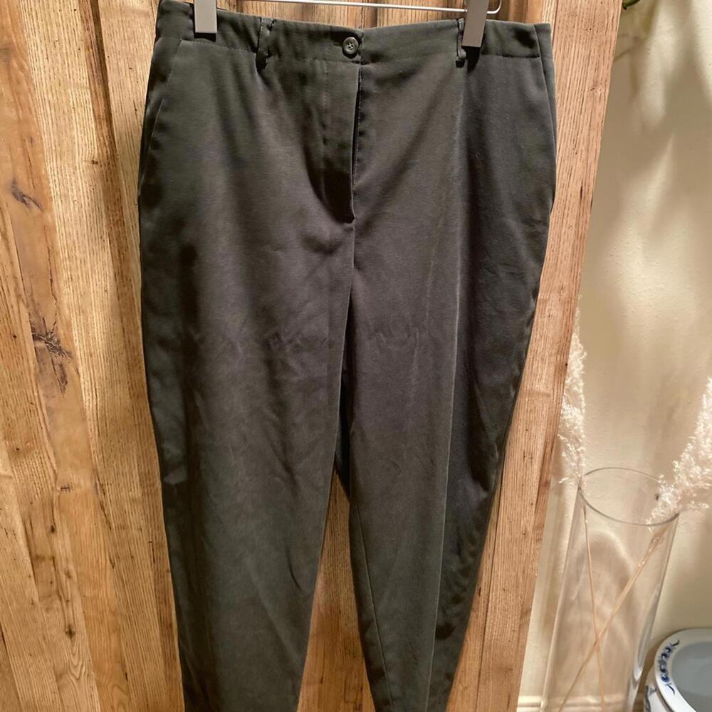Talbot- Dark Olive Pant- size 12/ Stretch